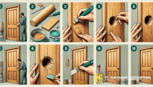 How to Fix a Hole in a Wooden Door - Step-by-Step Guide