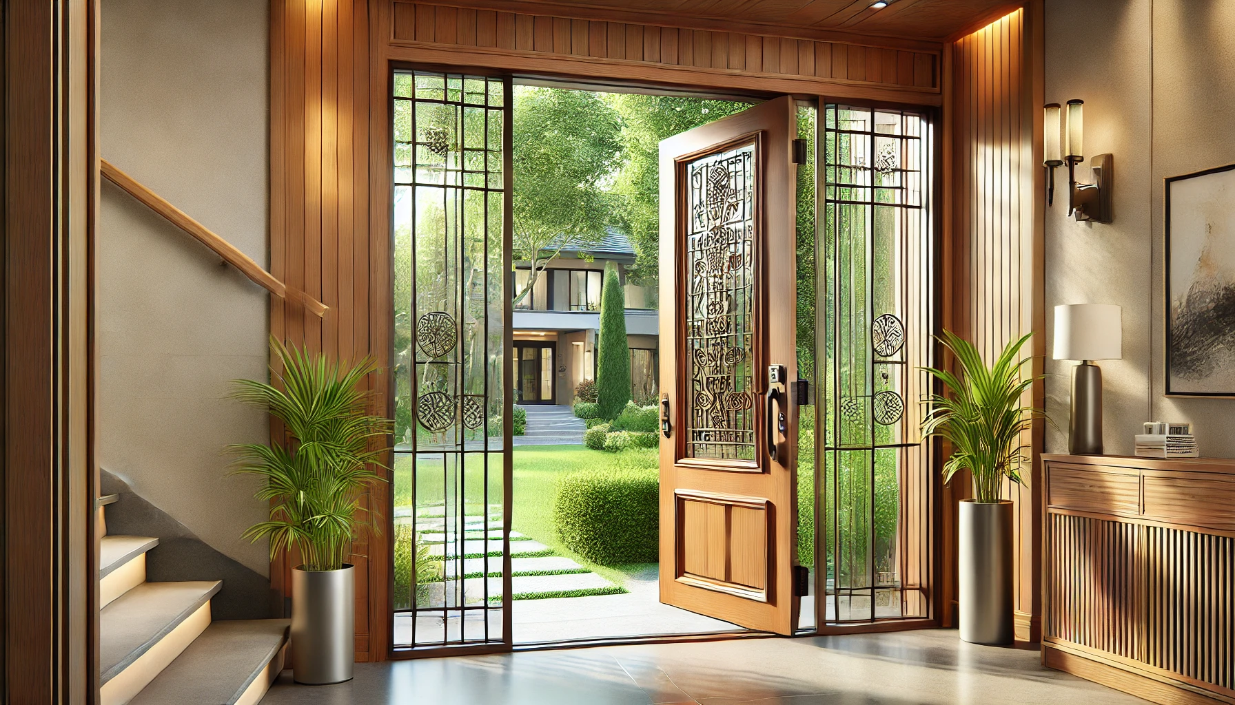 Read more about the article Top Benefits of Wooden External Doors with Glass: Style, Security, and Functionality