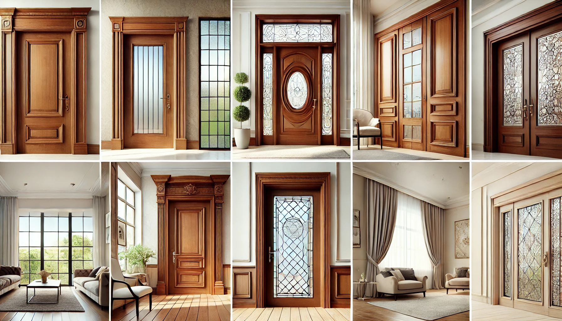 Read more about the article Wooden Doors With Glass PT.Suryamas LestariPrima