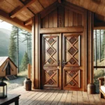 Premium Custom Wooden Doors for Camping Adventures