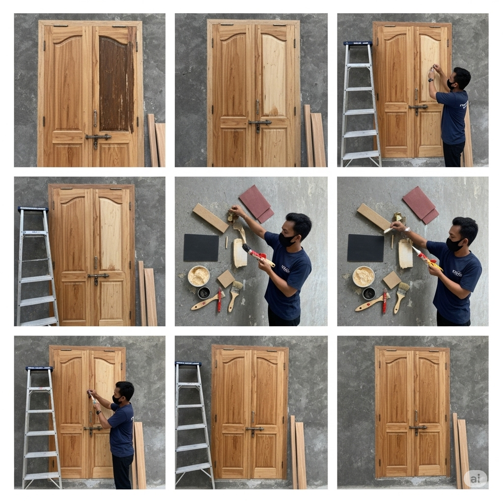 Read more about the article Cara Memperbaiki Pintu Kayu Keropos PT. Suryamas LestariPrima